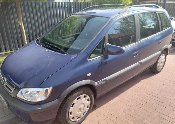 Opel Zafira cena 4300 przebieg: 245400, rok produkcji 2003 z Łódź małe 154